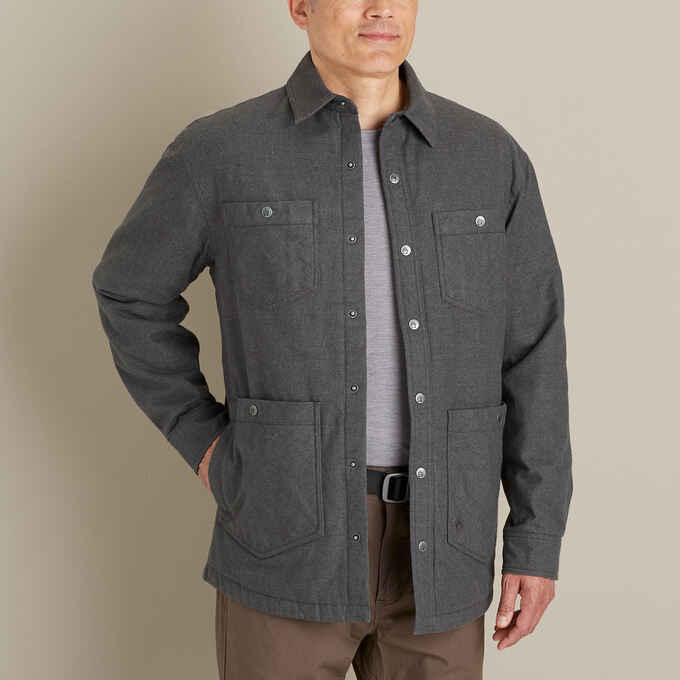 Men's AKHG Trapline Flannel Relaxed Fit Shirt Jac Men's AKHG Trapline Flannel Relaxed Fit Shirt Jac