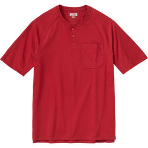 Men's COOLMAX Short Sleeve Henley with Pocket