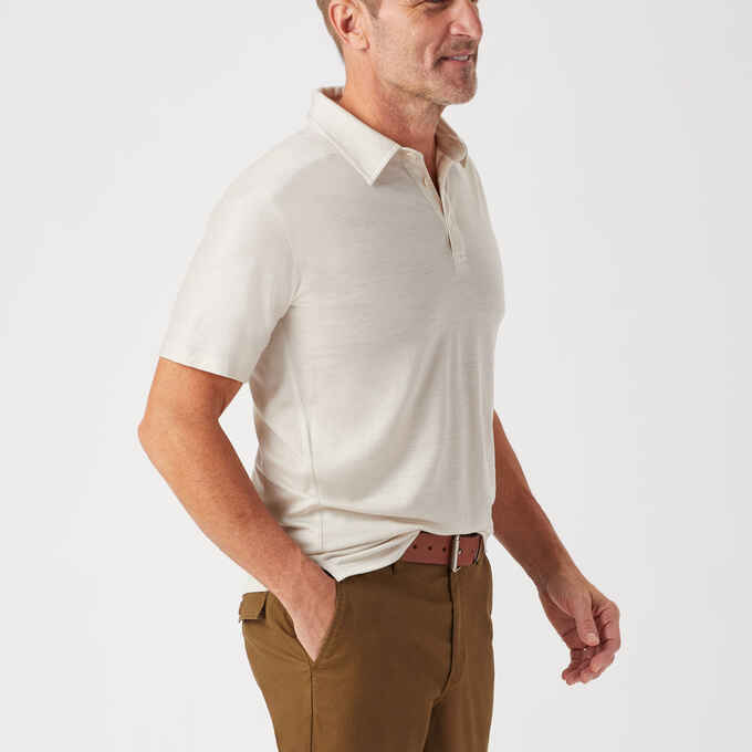 Men's Best Made Short Sleeve Merino Polo