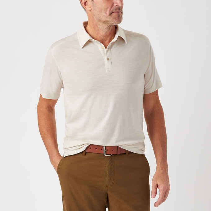 Men's Best Made Short Sleeve Merino Polo