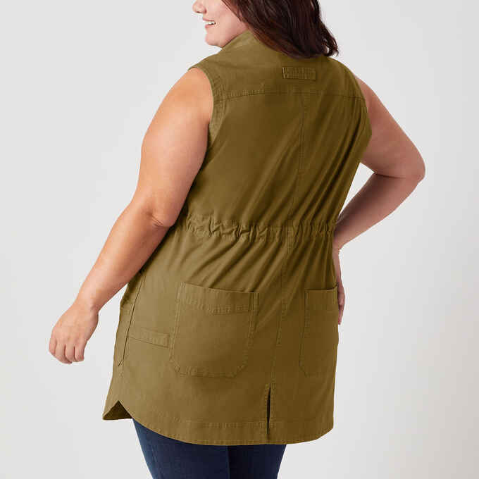 Women's Plus Rootstock Gardening Tunic Vest