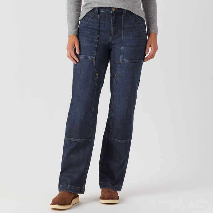 Women's Double Flex Denim Fleece Lined Jeans