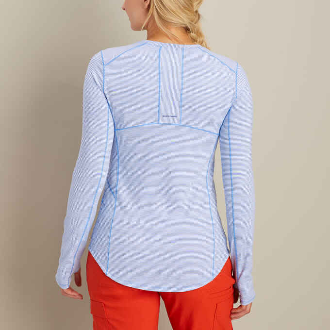 Women's Pier Genius Crewneck Long Sleeve T-Shirt