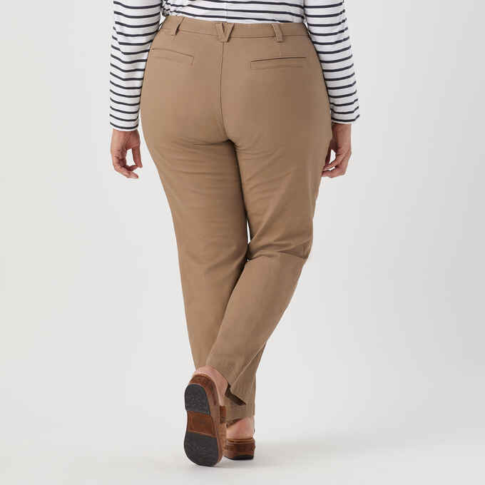Women's Plus Workday Warrior Chino Slim Leg Pants
