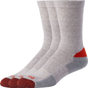 Men's Free Range Cotton 3-Pack Lightweight Crew Socks