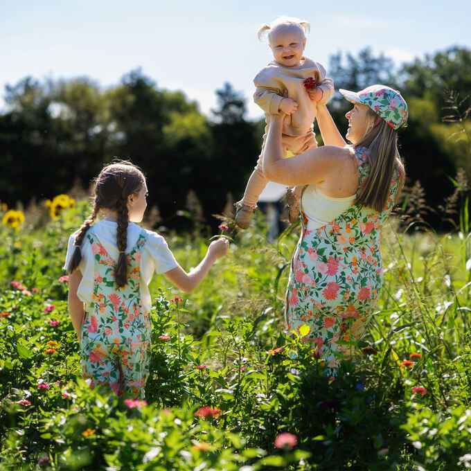 Kids' Heirloom Gardening Bib Overalls