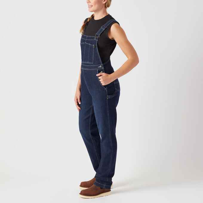 Women's 40 Grit Denim Bib Overalls