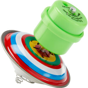 Wind-Up Bouncing Tin Top