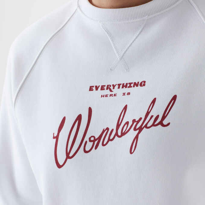 Best Made Supima Sweat Logo Crew