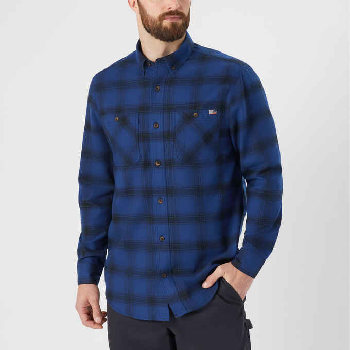 Men's 40 Grit Flannel Standard Fit Work Shirt