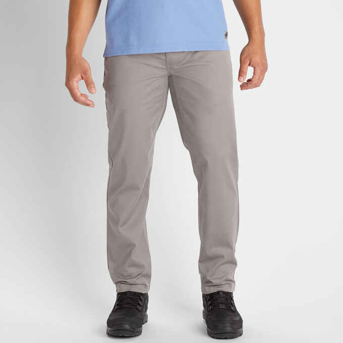 Men's 40 Grit Flex Twill Slim Fit Khaki Pants