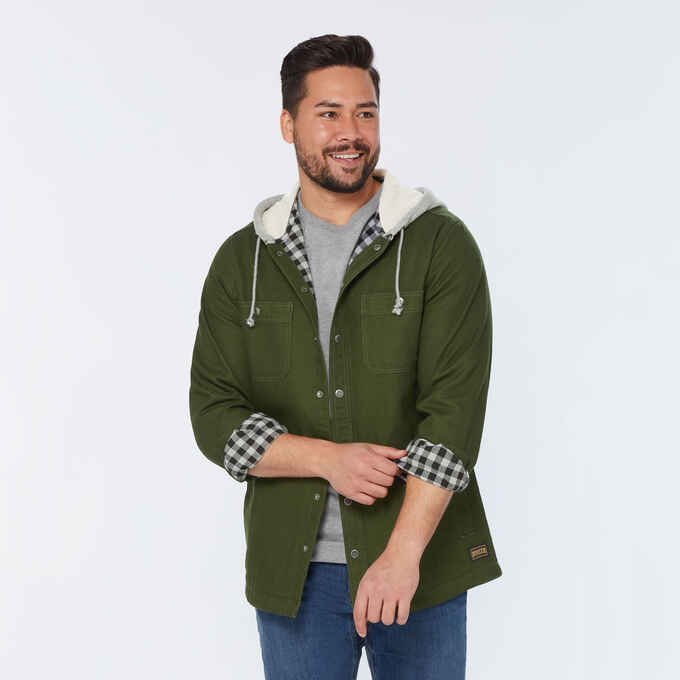 Men's Fire Hose Standard Fit Hooded Limber Jac