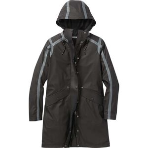 Women's Bloom 'N' Gloom PU Rain Coat