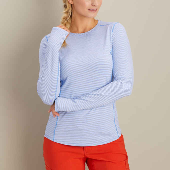 Women's Pier Genius Crewneck Long Sleeve T-Shirt Women's Pier Genius Crewneck Long Sleeve T-Shirt