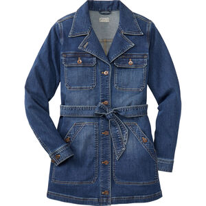 Women's Daily Denim Trench