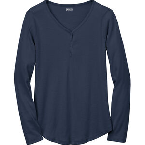 Women's Makers Studio Cotton Rib Henley
