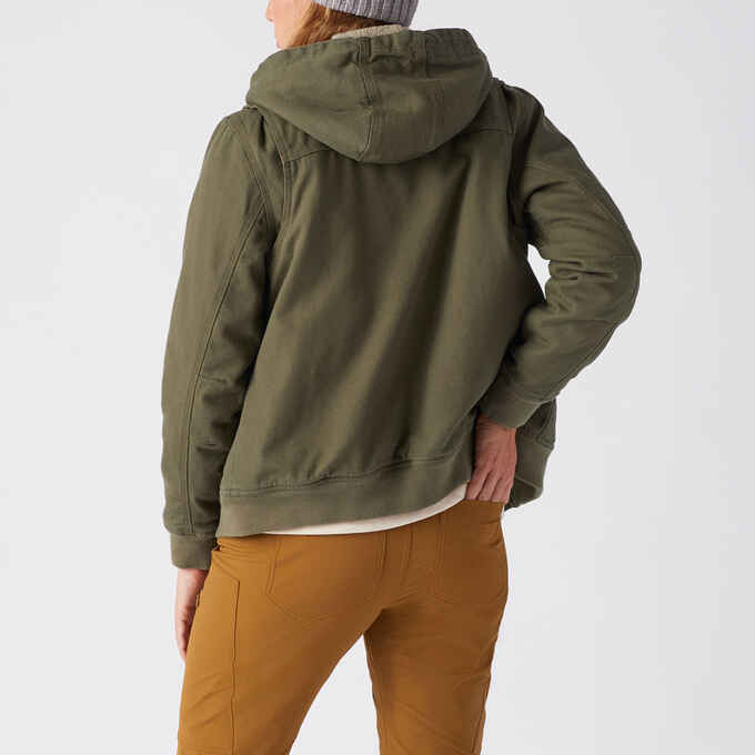 Women's Superior Fire Hose Hooded Jacket