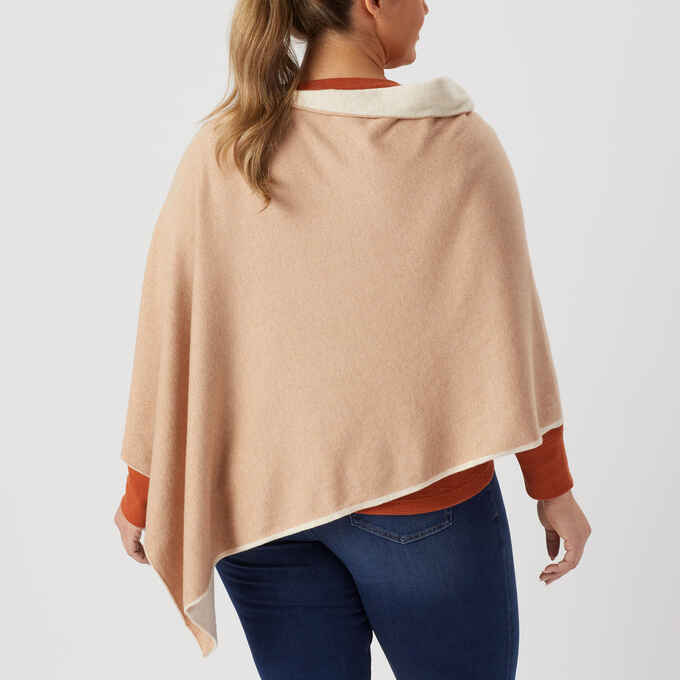Women's Reversible Poncho
