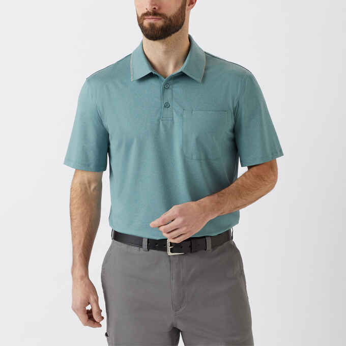 Men's Pressure Cooker Standard Fit Polo with Pocket