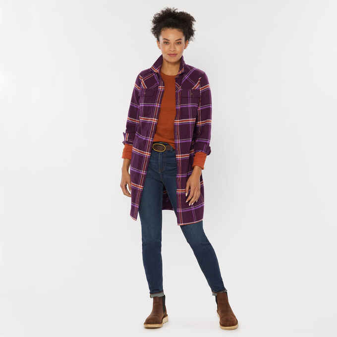 Women's Folklore Flannel Duster