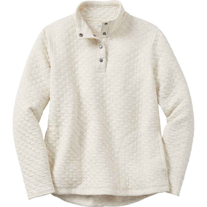 Women's Quilted Sweatshirt Pullover Women's Quilted Sweatshirt Pullover