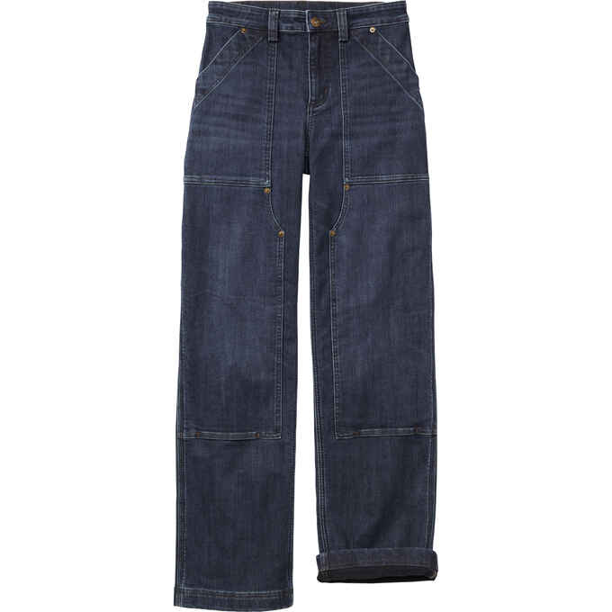 Women's Double Flex Denim Fleece Lined Jeans Women's Double Flex Denim Fleece Lined Jeans