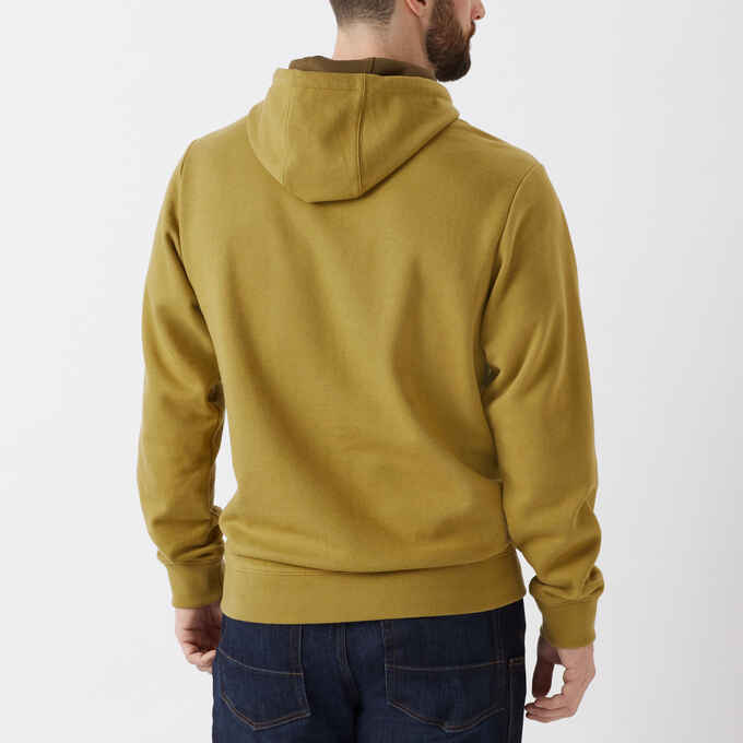 Men's Midweight Relaxed Fit Pullover Hoodie Sweatshirt