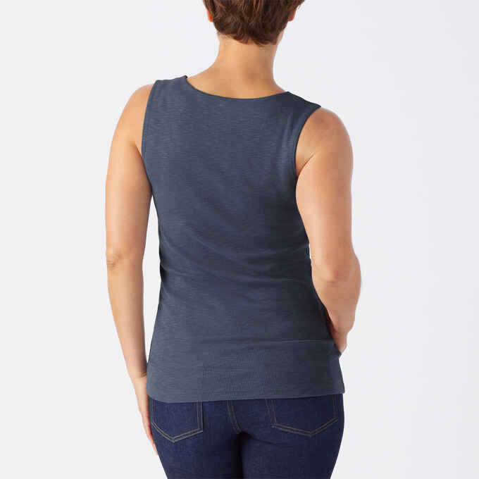 Women's Maker's Studio Rib Shelf Bra Tank
