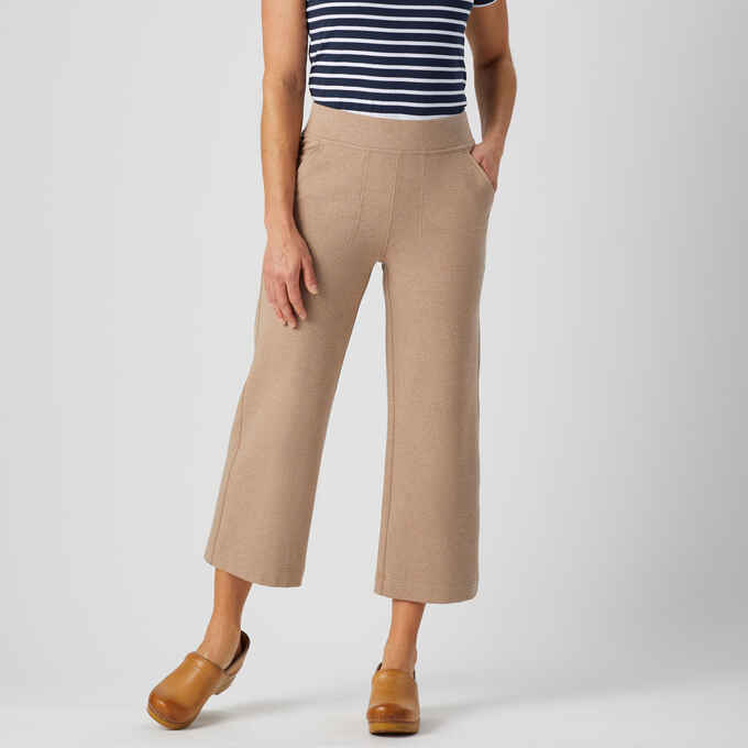 Women's NoGA Naturale Cotton Wide Leg Crop Pants