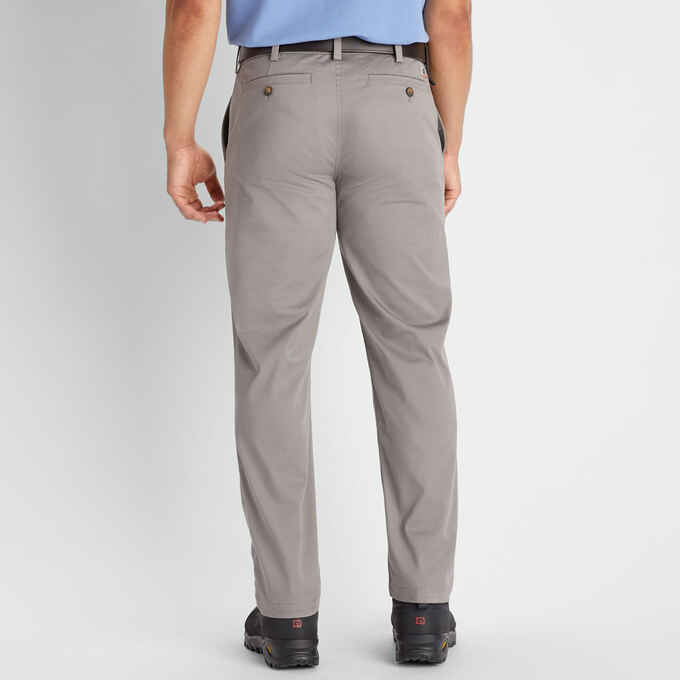 Men's 40 Grit Flex Twill Slim Fit Khaki Pants