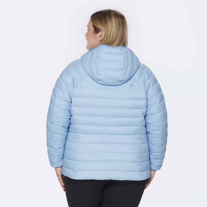 Women's Plus AKHG Eco Puffin Hooded Jacket