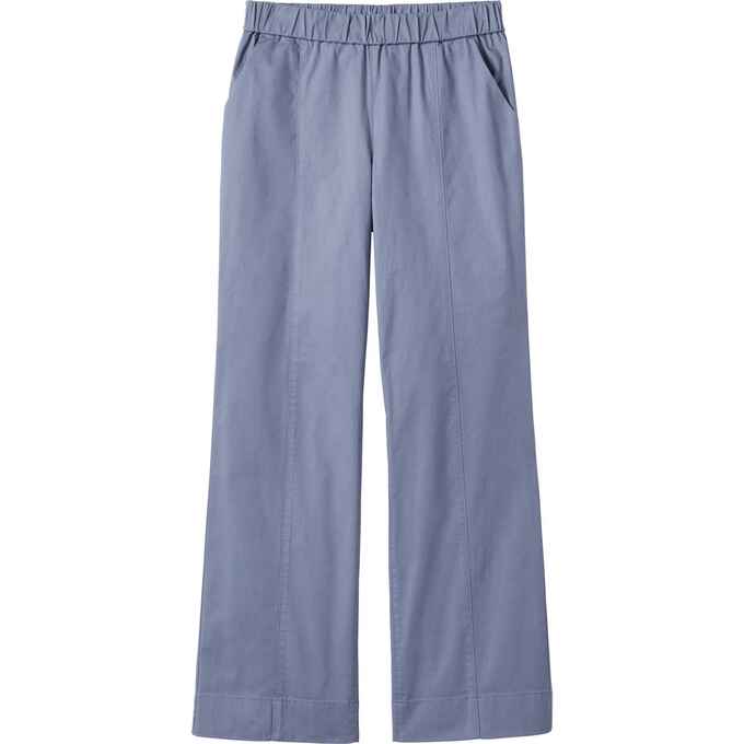 Women's Summer-Weight Chino Wide Leg Pull-On Pants Women's Summer-Weight Chino Wide Leg Pull-On Pants