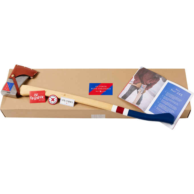 The Best Made Hand-Painted American Felling Axe