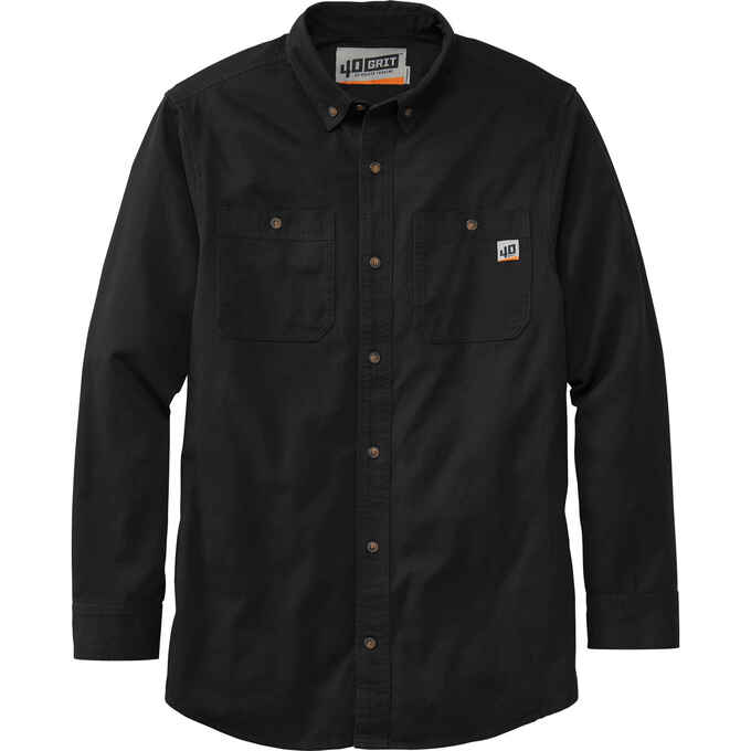 Men's 40 Grit Standard Fit Long Sleeve Work Shirt Men's 40 Grit Standard Fit Long Sleeve Work Shirt