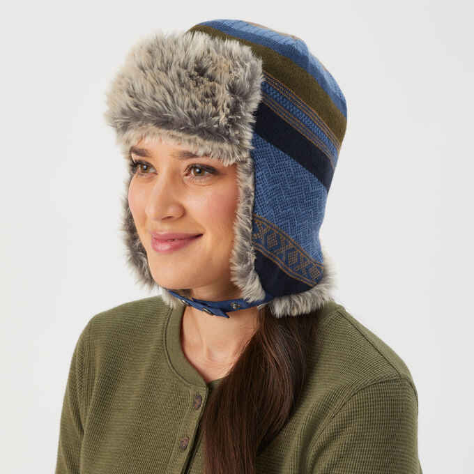 Women's Scandinavian Earflap Hat Women's Scandinavian Earflap Hat