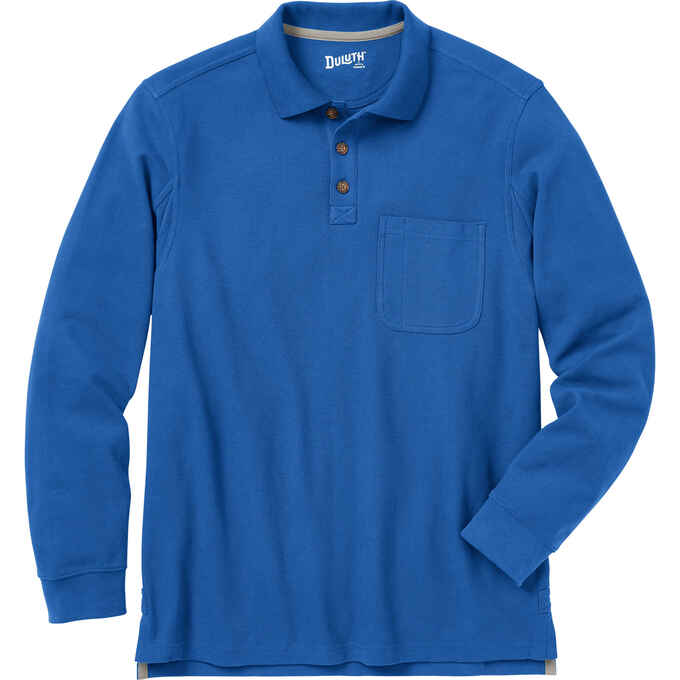 Men's No Polo Shirt Long Sleeve with Pocket Men's No Polo Shirt Long Sleeve with Pocket