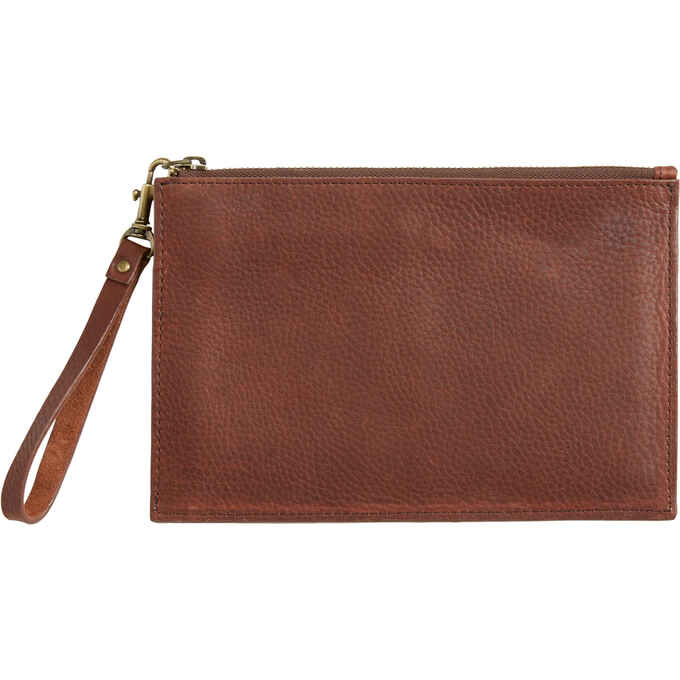 Women's Lifetime Leather Zip Pouch