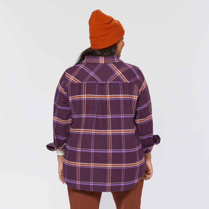 Women's Plus Folklore Flannel Shirt