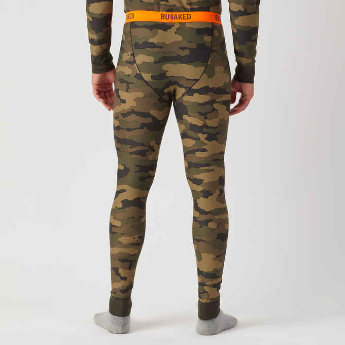 Men's Go Buck Naked Performance Base Layer Pattern Pants