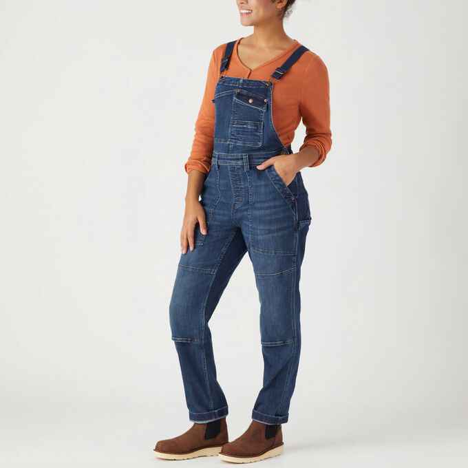Women's Double Flex Denim COOLMAX Overalls