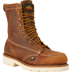 Men's Thorogood 8" Safety Toe Moc Toe Boots