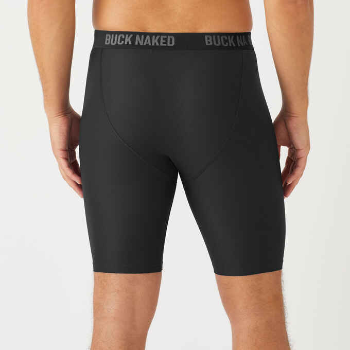 Men's Go Buck Naked Performance Extra Long Boxer Briefs