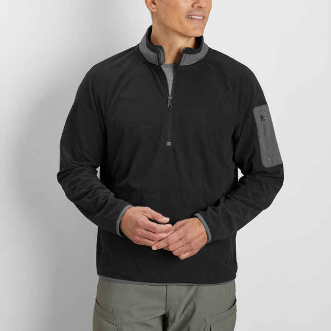 Men's True Grid Fleece 1/4 Zip Mock