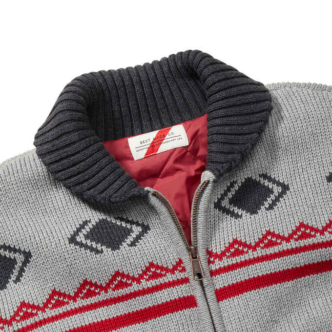 Men's Best Made Lined Pattern Full Zip Men's Best Made Lined Pattern Full Zip