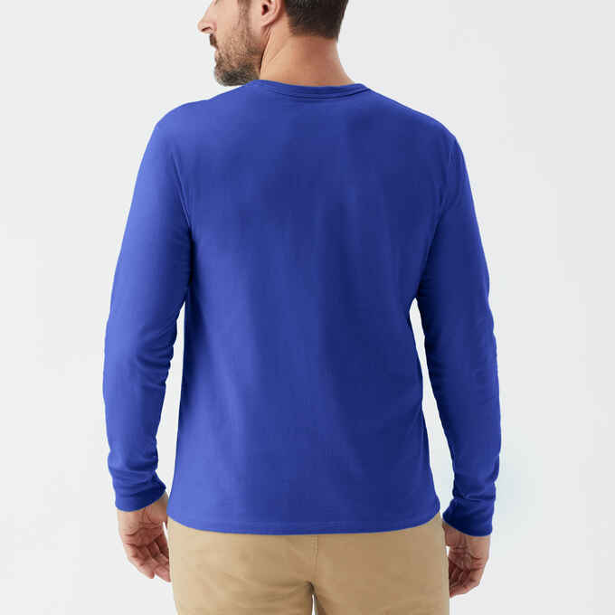 Men's Best Made Long Sleeve Supima Knit Pocket Tee
