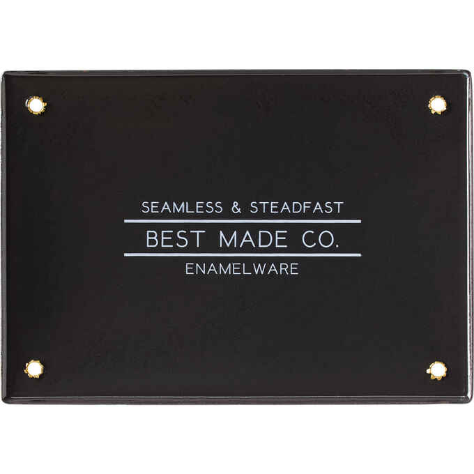 Best Made Enamel Sign: What Good Shall I Do This Day
