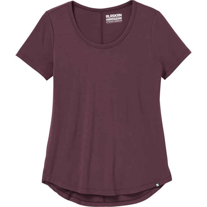 Women's Plus AKHG Renew Bamboo Short Sleeve Tee Women's Plus AKHG Renew Bamboo Short Sleeve Tee