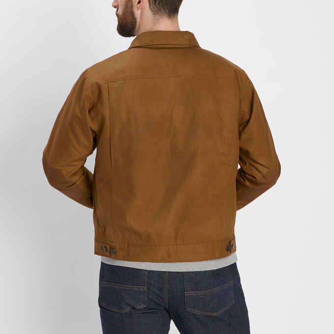 Men's AKHG Claimstake Waxed Trucker Jacket