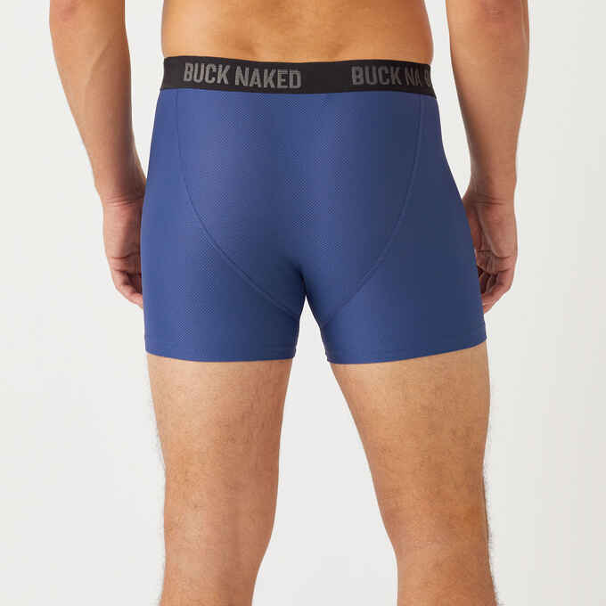 Men's Go Buck Naked Performance Short Boxer Briefs