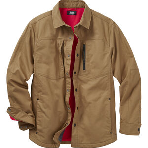 Men's AKHG Stone Run Standard Fit Fleece Lined Overshirt
